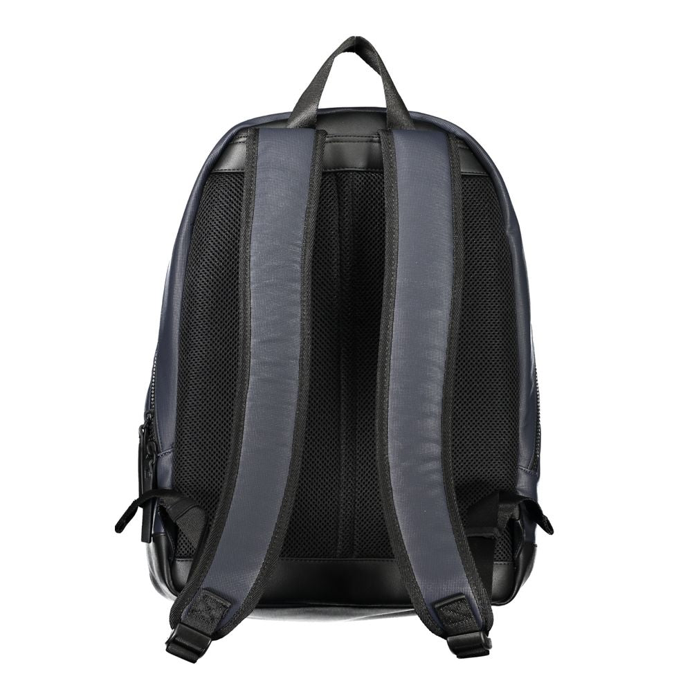Tommy Hilfiger Blu Polyurethane Men Backpack 1728,67403481248,Backpacks - Bags,Bags,Blue,Men,New with tags,Tommy Hilfiger