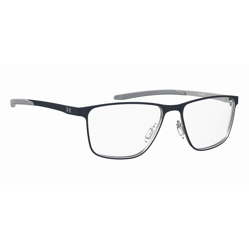 Under Armour Blue Metal Frames, men's glasses model UA5052G0JIF41, size 54/16/140 mm, featuring sleek blue metal design.