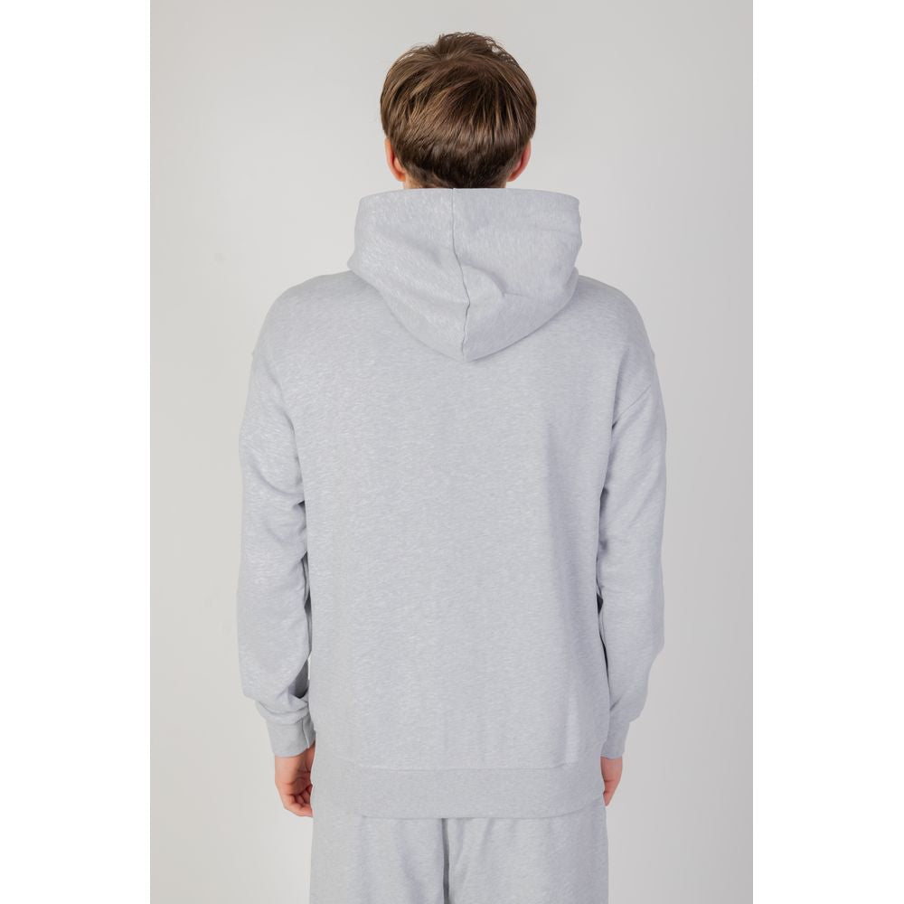 Underclub Gray Cotton Hoodie