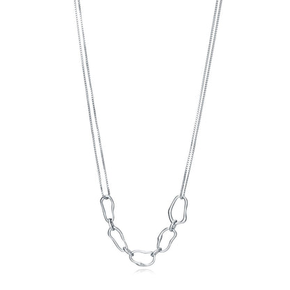 VICEROY JEWELS Mod. 13051C000-00 Necklace, Silver 925°, Quartz Analog Movement, Water Resistant, for Ladies, 32mm Case, Official Box