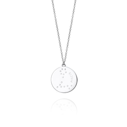 VICEROY JEWELS Mod. 61014C000-38P silver 925° lady's necklace with Pisces design, quartz analog functions, water resistant, in official box