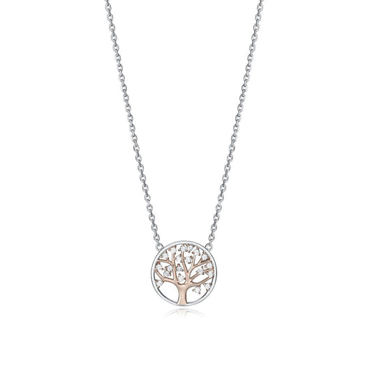 VICEROY JEWELS Mod. 85028C100-30 Silver 925° Ladies Necklace with Tree of Life Pendant