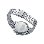 Back view of the VICEROY Mod. 401298-67 ladies' watch with stainless steel bracelet and 36mm case, showcasing craftsmanship.