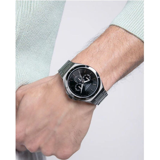 VICEROY Mod. 41143-57 men's quartz analog watch with 42mm case shown on wrist, water resistant, multifunction design.