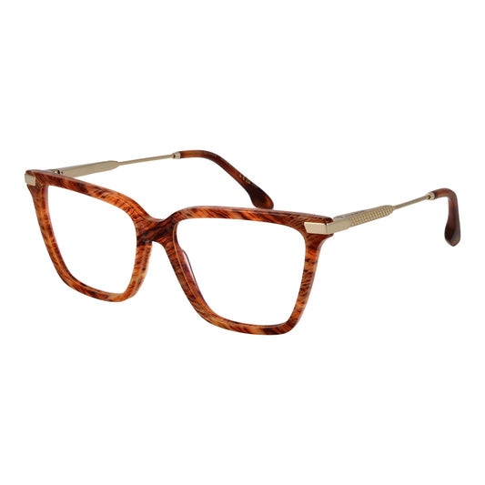 VICTORIA BECKHAM MOD. VB2657 55238 eyewear for ladies, stylish square frame glasses in brown tortoiseshell design.