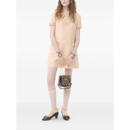 Valentino Short Crepe Couture Dress