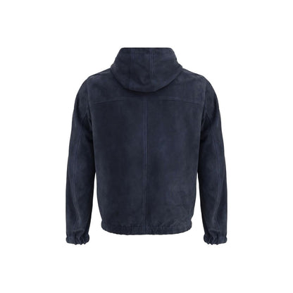Valstar Blue Calf Leather Bos Taurus Shell Jacket
