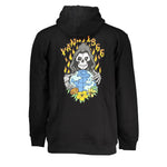 Vans Black Cotton Men Sweater with Hood