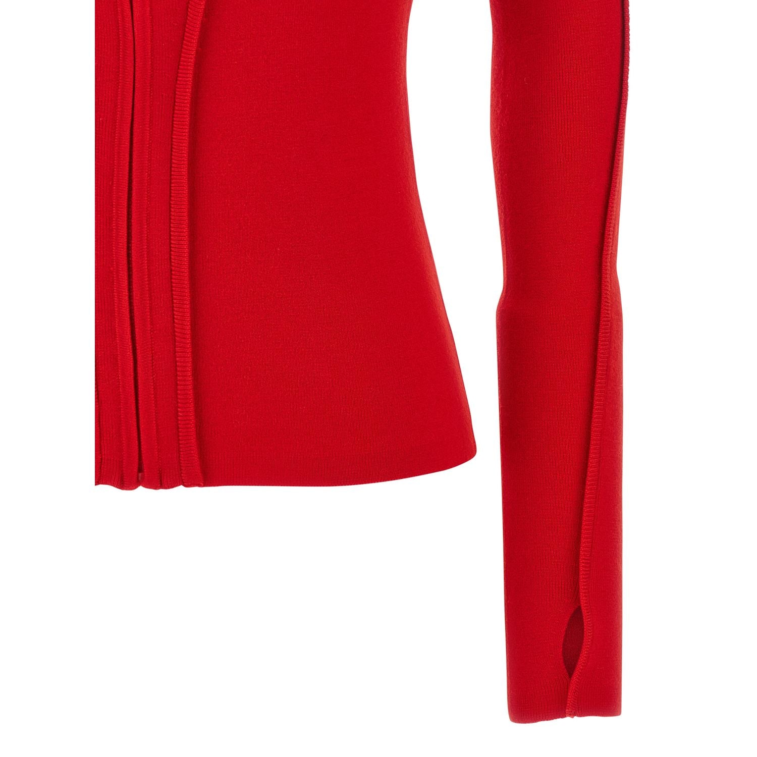 Victoria Beckham Multicolor Wool Cardigan