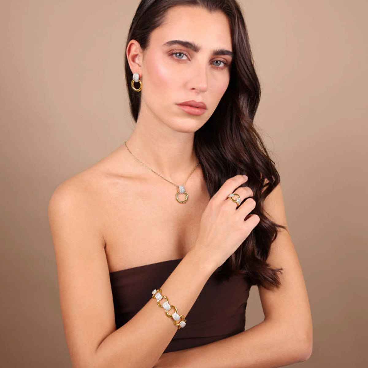 ETRUSCA JEWELS JEWELRY Mod. WSET00867.YG-2