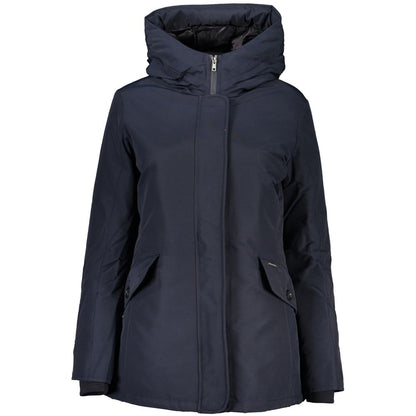 Woolrich Blu Cotton Women's Jacket