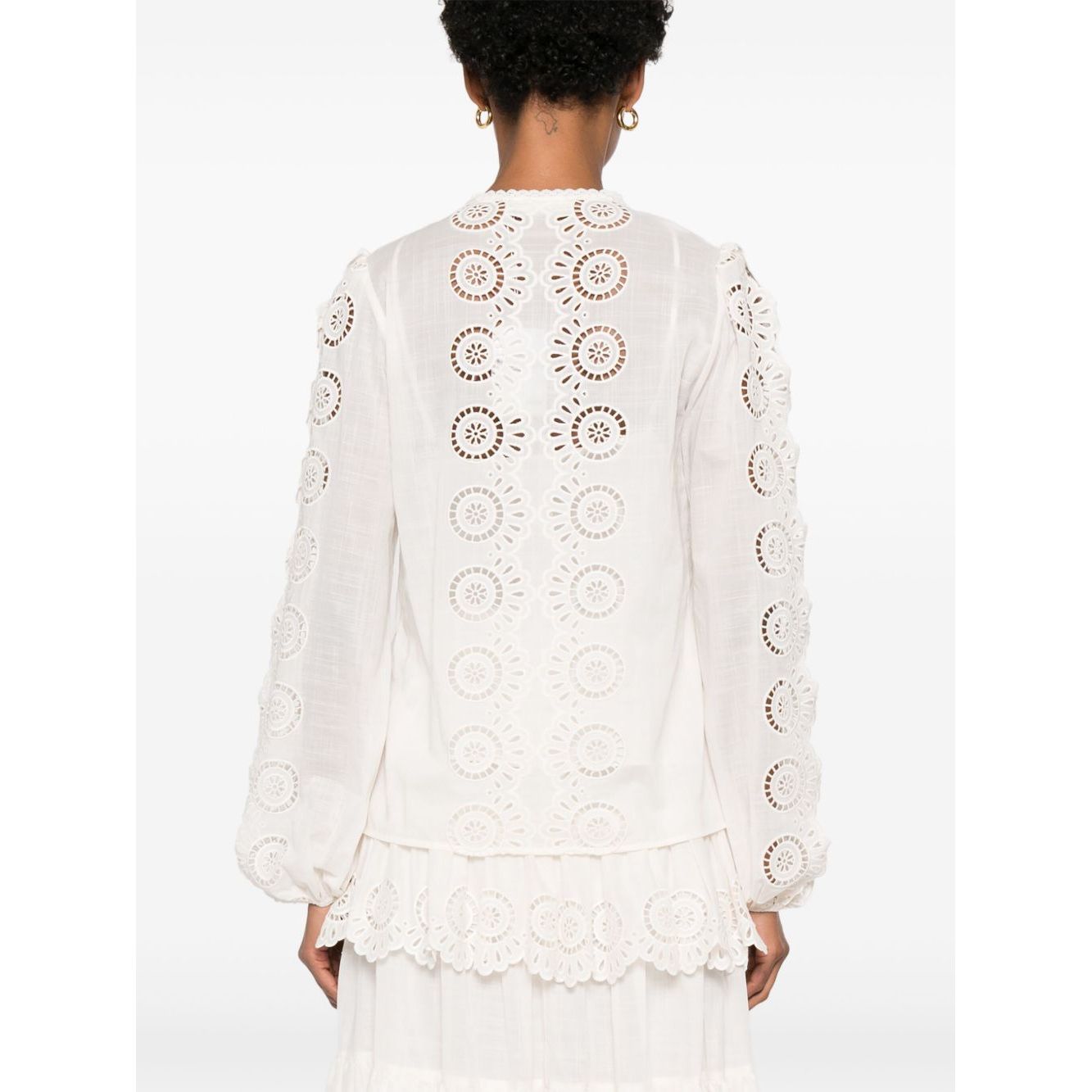 Zimmermann Lucky embroidered blouse