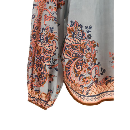 Zimmermann Multicolor Silk Blouse