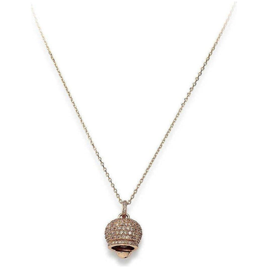 AMEN Mod. CAMPANELLA ARGENTO ROSE GOLD DESIGNER FASHION JEWELLERY